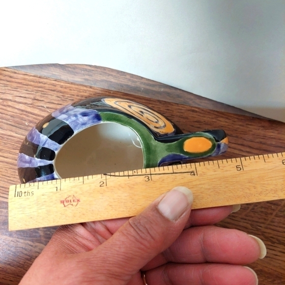 Vintage Joe Funk Funky Art Deco Handmade Ceramic Mug or Succulent Planter - Picture 8 of 8